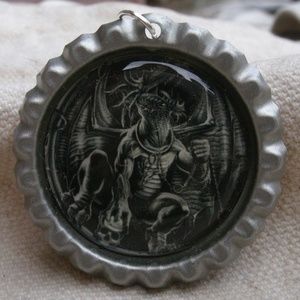 Black Dragon Necklace
